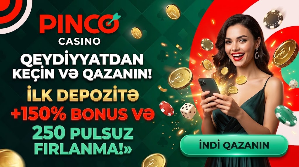 Pinco mobil oyun tətbiqi görünüşü